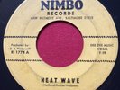 THE CONTINENTAL ROCKERS FLASHBACK PART 1 / HEAT WAVE RARE SURF 45 NIMBO 1774