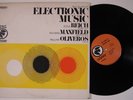 STEVE REICH/RICHARD MAXFIELD/PAULINE OLIVEROS Electronic Music ODYSSEY LP NM r