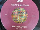CESAR'S ALL STARS - See-Saw Affair / RARE LATIN FUNK SOUL BAY AREA 45 EX+