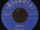CALVIN BOZE: safronia b / angel city blues ALADDIN 7