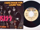 KISS “I Was Made for Lovin’ You” 45 & Picture Sleeve 1979 German Vintage Nice