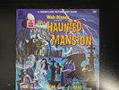 VINTAGE WALT DISNEY HAUNTED MANSION 33 1/3 RPM VINYL RECORD & 24 PAGE STORY BOOK