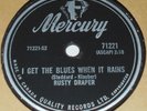 Mercury 71221 Rusty Draper I Get The Blues When It Rains / Buzz Buzz Buzz 78 RPM