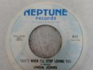 Linda Jones - 45 - I'll Be Sweeter Tomorrow / That's When I'll Stop Loving You