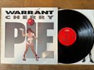 Warrant - Cherry Pie - 12” Vinyl Record LP - 1990 CBS UK 1st Press Rock Complete