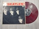 BEATLES MEET ODEON OR7041 Japan MONO ORIGINAL RED VINYL FLIP BACK VINYL LP