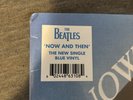 THE BEATLES Now And Then BLUE VINYL 7 inch Single Limited Rare New