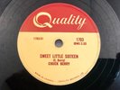 E- 78 rpm CHUCK BERRY Sweet Little Sixteen / Around and Around