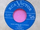 STEVE GIBSON - Boogie Woogie on a Saturday Night - 45 rpm - RCA Victor 4294