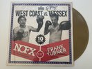 West Coast vs Wessex - NOFX / Frank Turner, 12” GOLD, Signed