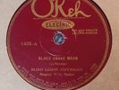 Blind Lemon Jefferson Black Snake Moan OKEH 8455 HEAR AUDIO   Original Press