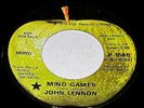 NM BEATLES JOHN LENNON 1973 P-1868 'MIND GAMES' PROMO 45 PRO-6768 'NOT FOR SALE'