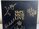 SIMPLE MINDS – Live in the City of Light, AUTOGRAPHED Double Vinyl LP - 1987 VG+