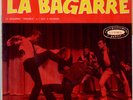 JOHNNY HALLYDAY La Bagarre 1963 Imprimerie Richir Languette EP Philips 45T