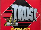 TRUST Repression (English Version) 1980 Original French Hard Rock LP 33T