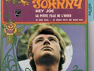 JOHNNY HALLYDAY Hey Joe 1967 Imprimerie Colombet EP Philips Tongue 45T