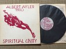 ALBERT AYLER TRIO SPIRITUAL UNITY LP 1965 U.S ESP-DISK ESP 1002 MONO RARE