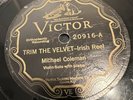 Irish MICHAEL COLEMAN 1927 VICTOR 20916 78 RPM TOP Fiddle Violin Instrumental