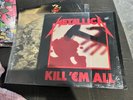 Metallica Kill Em All Lp Vinyl OG 1983 Megaforce Press W/Shrink EX/EX+ Wax