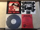 Metallica Kill Em All OG 1st Press 1983 Megaforce LP w RARE Metal Militia Flyer