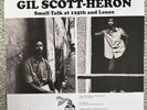 Gil Scott-Heron ‎– Small Talk At 125th And Lenox, 1970, 2023 vinyl. Free uk post