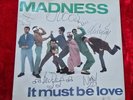 Madness - it must be love SIGNED SLEEVE  UK 7