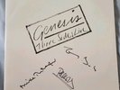 Signed Genesis Three Sides Live Promotional Double Album. Mint Condition.