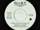 Northern Soul 45 - Brenda Lee Jones - You're The Love Of My Life - Rust