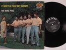 KING PINS It Won't Be This Way Always KING LP VG+ mono t