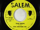 Northern/Sweet Soul 45 - Soul Brothers Inc. - Tear Drops - Salem - VG+ rare