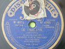 Aristide Sparrow - Le 113° de Ligne & Le Trompette Sapphire 78 rpm Pathe 4953