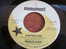 Rockabilly, Charlie McCoy, Harpoon Man, Monument promo # 870, vg++
