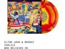 Elton John And Brandi Carlile - Who Believes In Angels? Blood Records Vinyl OOP
