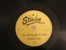HILLBILLY GEORGE JONES You Gotta Be My Baby / It's Ok STARDAY 247 EE+