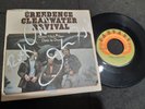 john Fogerty autograph vinyl 7' CREEDENCE CLEARWATER REVIVAL signed live concert