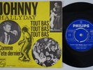 JOHNNY HALLYDAY Comme L'ete Dernier / Tout Bas RARE Denmark Norway 45 ROCKABILLY