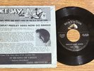 ELVIS PRESLEY 45 MILKCOW BLUES BOOGIE w/ SUPER RARE PROMO ONLY 4 PAGE SLEEVE WOW