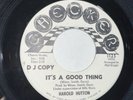 Northern Soul 45 Harold Hutton On Checker D J Copy “Lucky Boy/It’s A Good Thing”