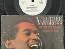 Luther Vandross – Never Too Much / Give Me The Reason 7'' Vinyl TESTED EX VIDEO