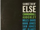 Cannonball Adderley Somethin' Else Blue Note 1595 LP 47W DG Ear/P mono 1958
