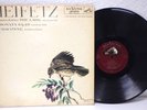 RCA LM 2074 HEIFETZ Vitali Chaconne Tedesco LARK BAY PLUM 1S 1S 1957 EX  CLEAN