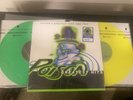 POISON Greatest Hits 1986-1996 2LP MINT  NEON YELLOW/GREEN VINYL  HYPE STICKER
