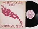 ALBERT AYLER TRIO Spiritual Unity ESP-DISK LP VG+ u