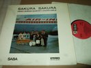 HIDEO SHIRAKI QUINTET+3 KOTO GIRLS : SAKURA SAKURA LP 1965 SABA 15064 ST GERMANY