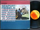 CHARLES MINGUS ERIC DOLPHY MAX ROACH Newport Rebels LP CANDID CJM 8022 DG MONO