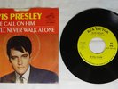 Elvis Presley We Call On Him You'll Never Walk Alone 45 Promo RCA Victor 47-9600