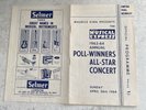 Beatles,Stones Original Program Poll Winners All Star Wembley April 26th 1964