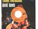 7'' DAVID BOWIE 45 rpm YOUNG AMERICANS Jukebox PROMO 1975 RCA ITALY + p/Sleeve