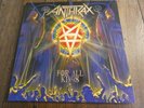 ANTHRAX - FOR ALL KINGS + X 2 LPS - 2016 ISSUE - EXCELLENT