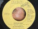 Elvis Presley RCA PB-12158 45rpm Guitar Man USA W/PS (1981) PROMO Mono/Stereo